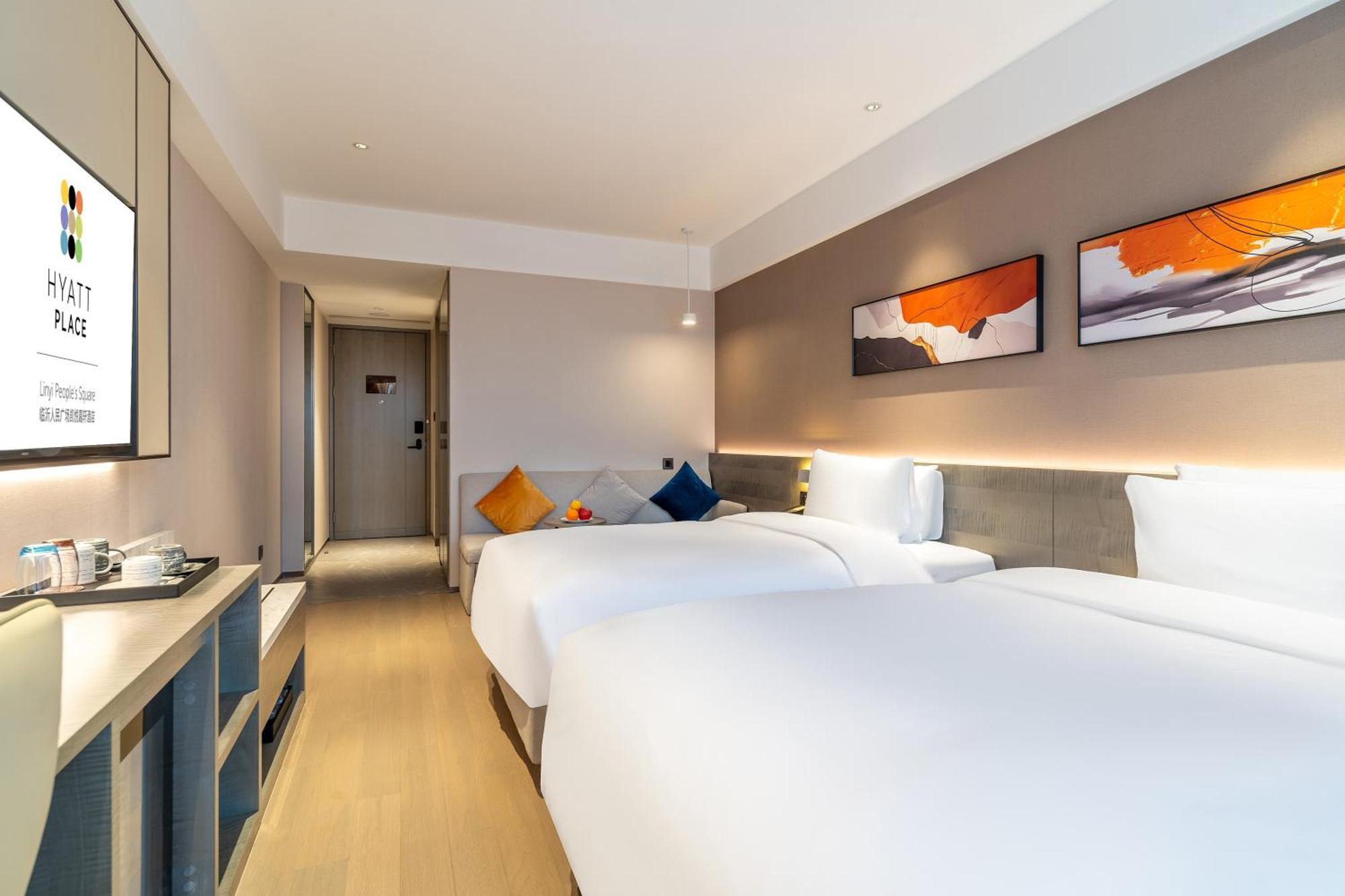 Hyatt Place Linyi People Square Экстерьер фото