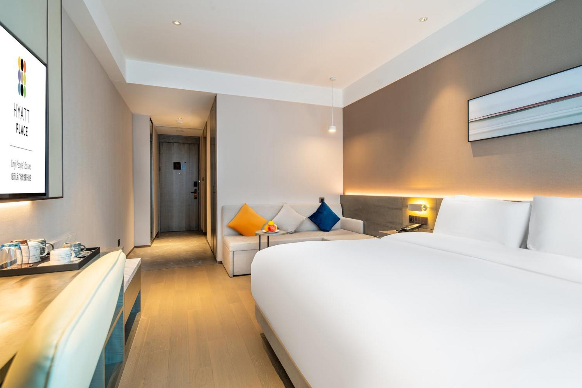 Hyatt Place Linyi People Square Экстерьер фото