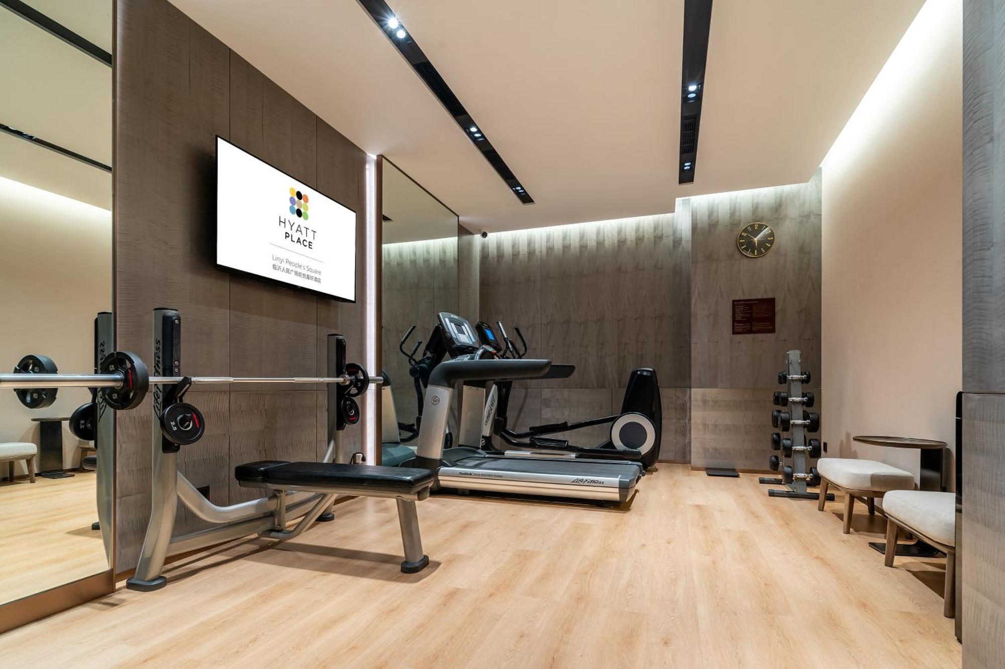 Hyatt Place Linyi People Square Экстерьер фото